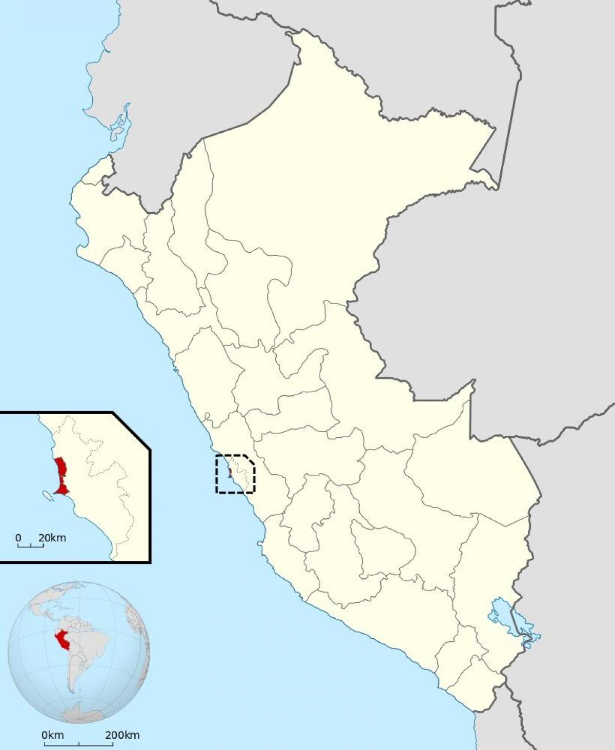 harta e callao Peru