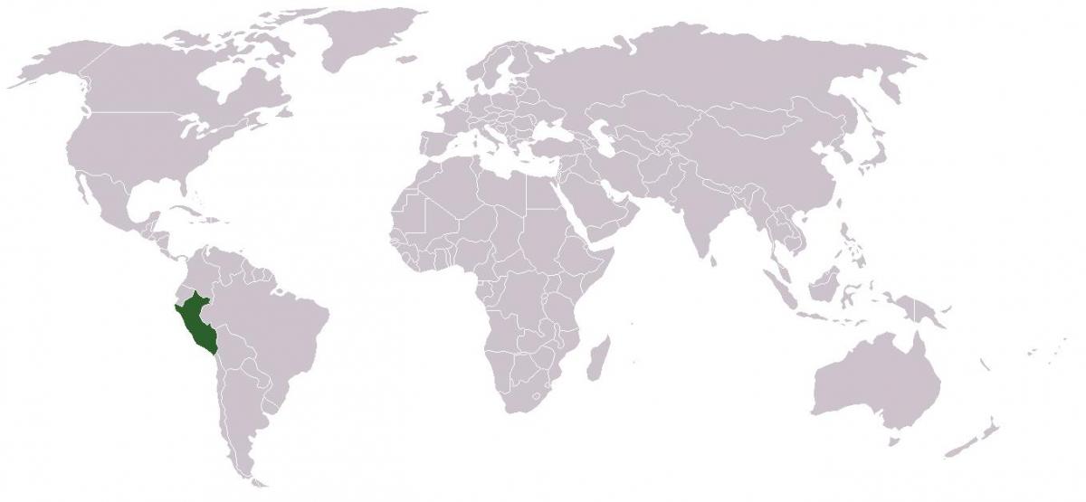 harta e Peru globale