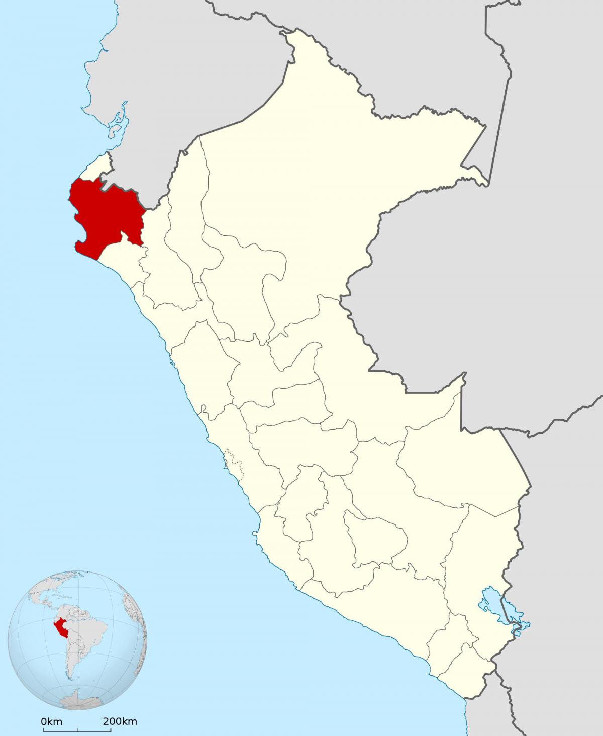 harta e piura Peru