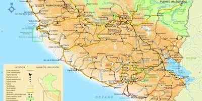 Harta e jugore, Peru