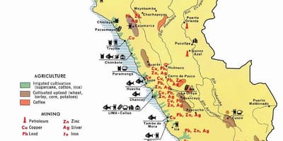 Harta e Peru bujqësisë